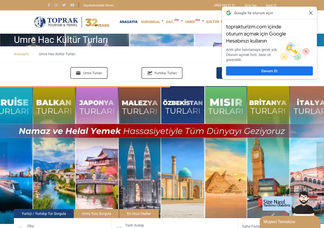 Web sitesi görüntüsü