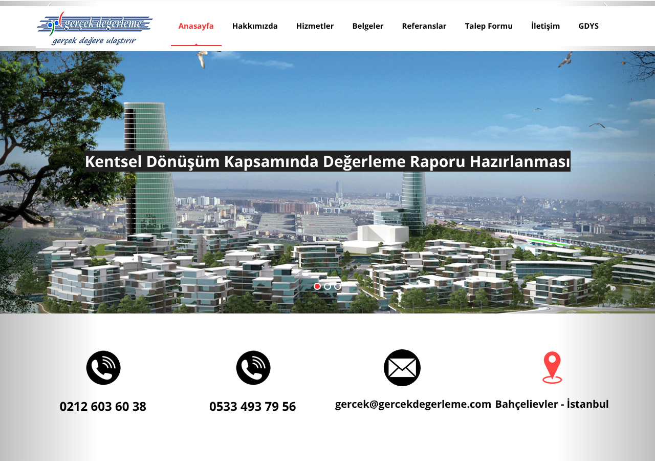 Web sitesi görüntüsü