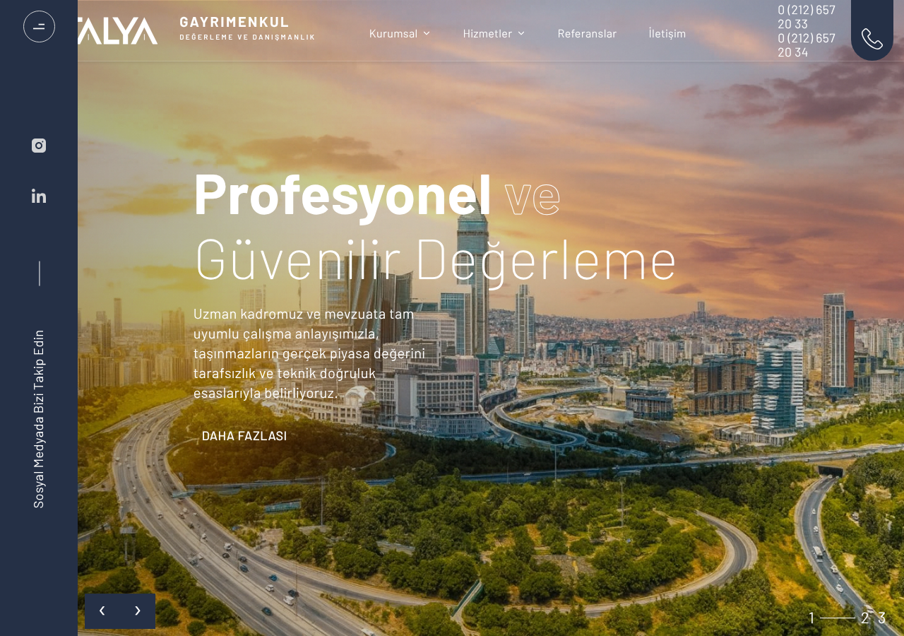 Web sitesi görüntüsü
