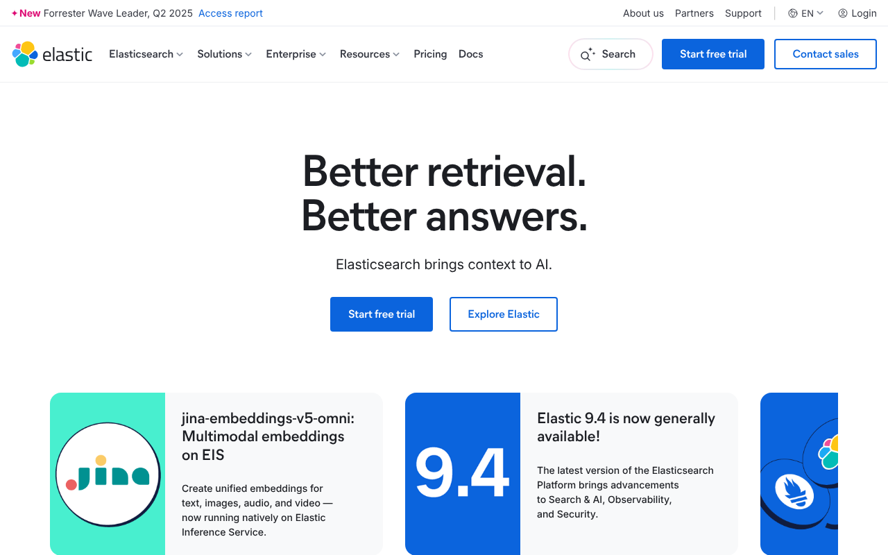 Elastic screenshot