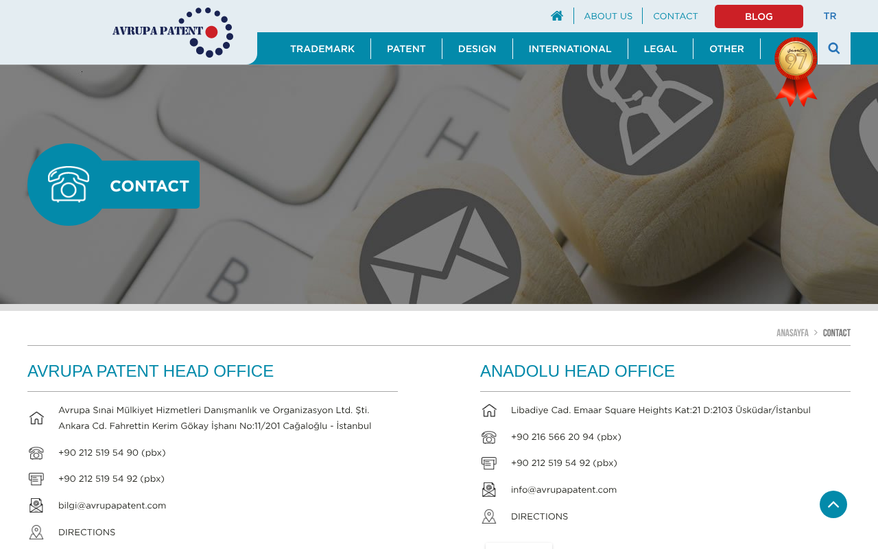 Web sitesi görüntüsü